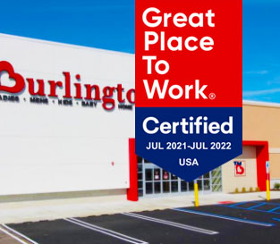 Our workplace: Burlington certification